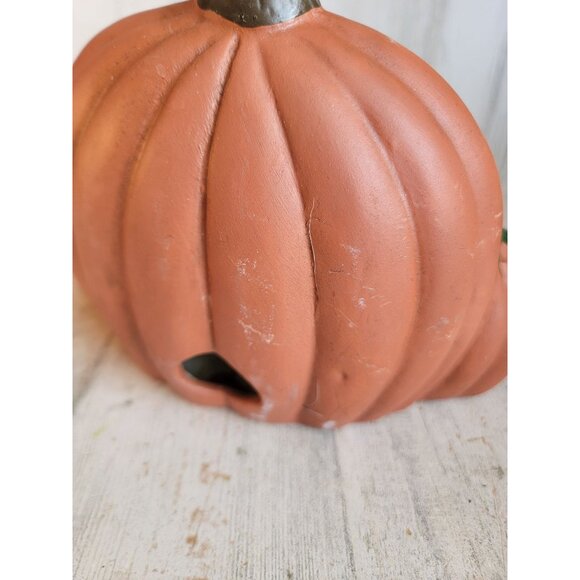 Vintage pumpkin stack family Halloween Ceramic decor - Picture 9 of 9